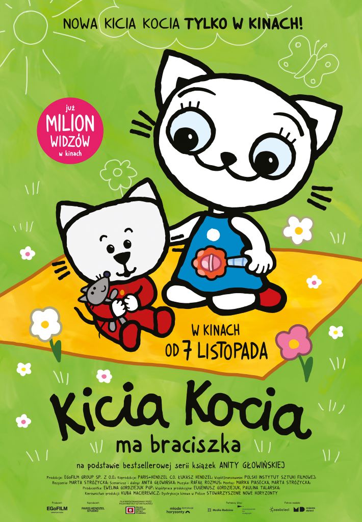 Kicia Kocia ma braciszka PLAKAT online cut